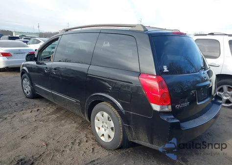 2005 Nissan Quest 3.5 z USA, uszkodzony, nr VIN 5N1BV28U05N119931